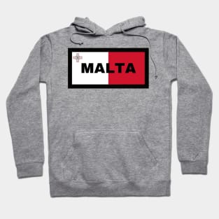 Malta in Maltese Flag Hoodie